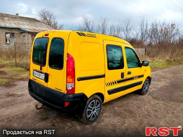 Желтый Рено Кенгу, объемом двигателя 1.6 л и пробегом 300 тыс. км за 3700 $, фото 3 на Automoto.ua