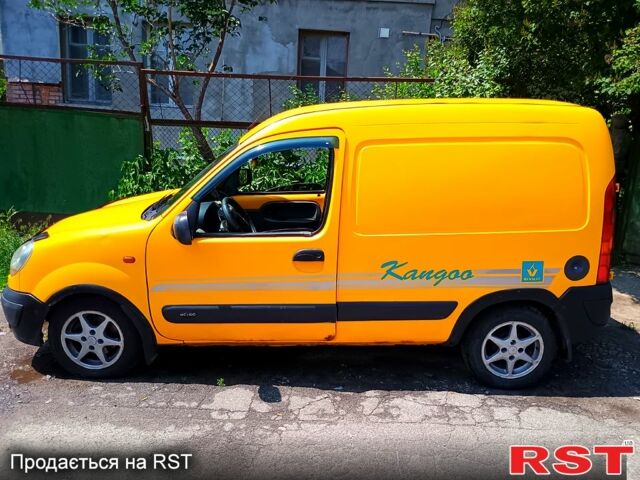 Желтый Рено Кенгу, объемом двигателя 1.5 л и пробегом 317 тыс. км за 2850 $, фото 3 на Automoto.ua