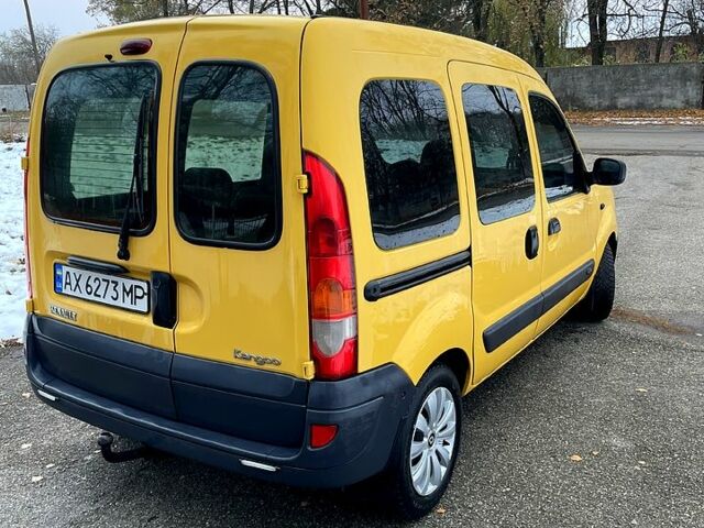 Жовтий Рено Кєнгу, об'ємом двигуна 1.5 л та пробігом 235 тис. км за 4399 $, фото 2 на Automoto.ua