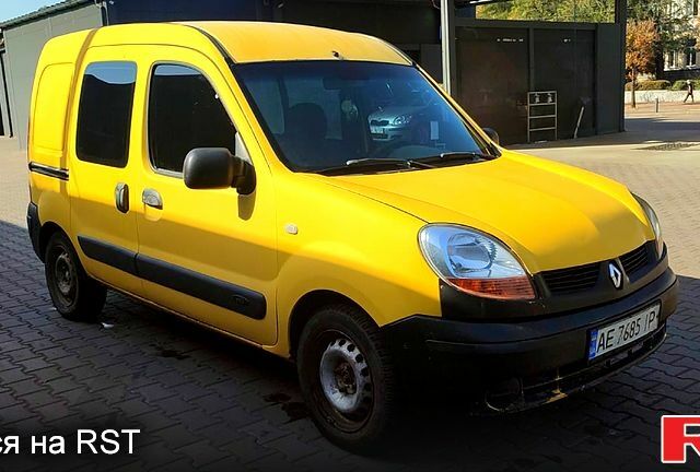 Жовтий Рено Кєнгу, об'ємом двигуна 1.5 л та пробігом 202 тис. км за 3200 $, фото 1 на Automoto.ua
