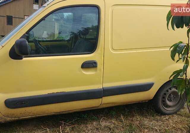 Желтый Рено Кенгу, объемом двигателя 1.5 л и пробегом 150 тыс. км за 2000 $, фото 1 на Automoto.ua