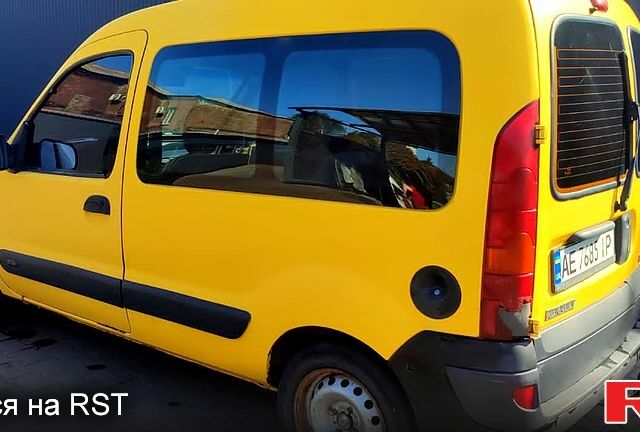 Жовтий Рено Кєнгу, об'ємом двигуна 1.5 л та пробігом 202 тис. км за 3200 $, фото 3 на Automoto.ua