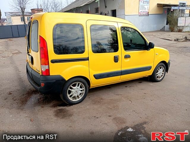 Жовтий Рено Кєнгу, об'ємом двигуна 1.5 л та пробігом 0 тис. км за 3600 $, фото 3 на Automoto.ua