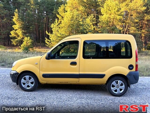 Желтый Рено Кенгу, объемом двигателя 1.5 л и пробегом 265 тыс. км за 3950 $, фото 10 на Automoto.ua