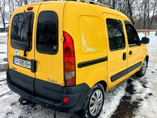 Жовтий Рено Кєнгу, об'ємом двигуна 1.9 л та пробігом 303 тис. км за 4200 $, фото 8 на Automoto.ua