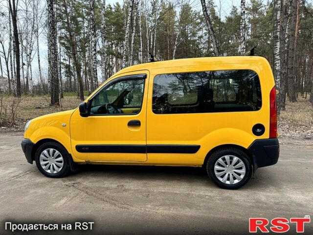 Желтый Рено Кенгу, объемом двигателя 1.5 л и пробегом 230 тыс. км за 4500 $, фото 7 на Automoto.ua