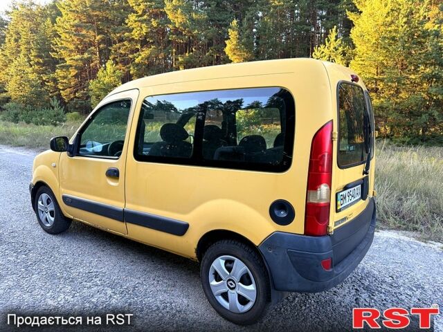 Желтый Рено Кенгу, объемом двигателя 1.5 л и пробегом 265 тыс. км за 3950 $, фото 1 на Automoto.ua
