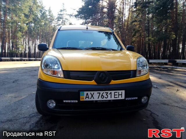 Желтый Рено Кенгу, объемом двигателя 1.5 л и пробегом 228 тыс. км за 5100 $, фото 9 на Automoto.ua