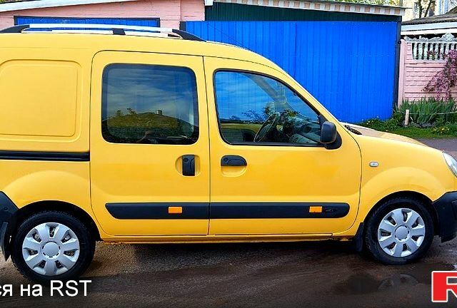 Желтый Рено Кенгу, объемом двигателя 1.5 л и пробегом 165 тыс. км за 3500 $, фото 2 на Automoto.ua