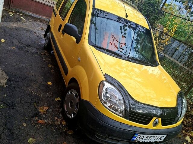 Желтый Рено Кенгу, объемом двигателя 1.5 л и пробегом 210 тыс. км за 4200 $, фото 8 на Automoto.ua