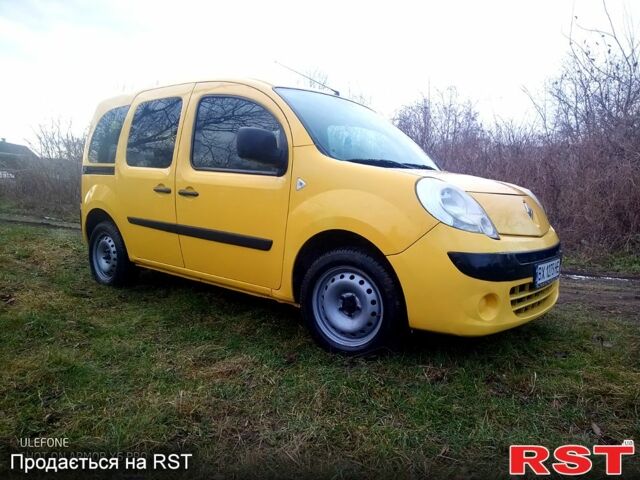 Желтый Рено Кенгу, объемом двигателя 1.5 л и пробегом 254 тыс. км за 5400 $, фото 3 на Automoto.ua