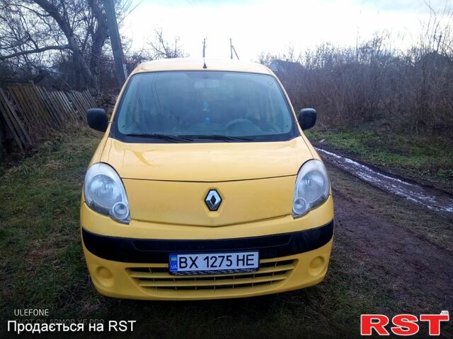 Желтый Рено Кенгу, объемом двигателя 1.5 л и пробегом 254 тыс. км за 5400 $, фото 2 на Automoto.ua