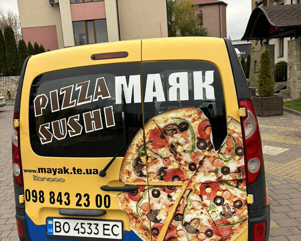 Желтый Рено Кенгу, объемом двигателя 1.46 л и пробегом 233 тыс. км за 3800 $, фото 5 на Automoto.ua