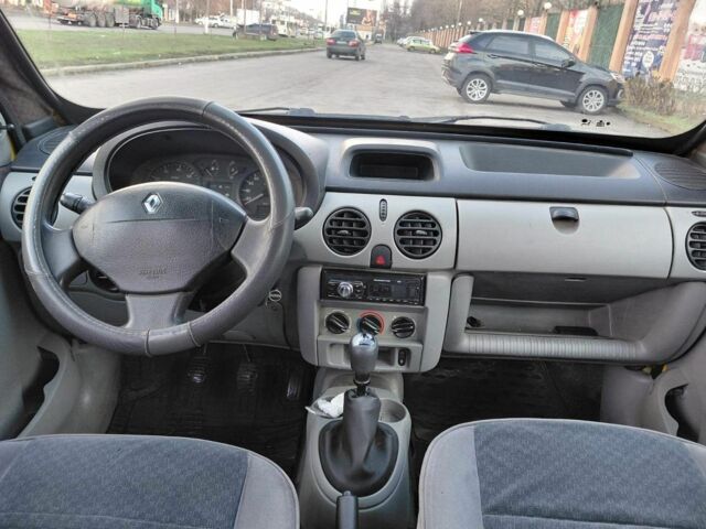 Желтый Рено Кенгу, объемом двигателя 1.5 л и пробегом 254 тыс. км за 3100 $, фото 6 на Automoto.ua