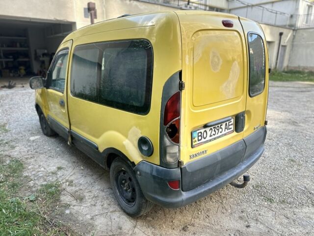 Желтый Рено Кенгу, объемом двигателя 1.9 л и пробегом 300 тыс. км за 1400 $, фото 3 на Automoto.ua
