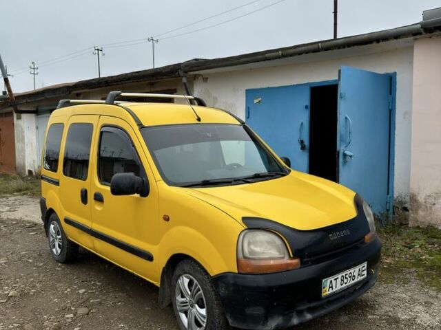 Желтый Рено Кенгу, объемом двигателя 1.9 л и пробегом 200 тыс. км за 2100 $, фото 2 на Automoto.ua