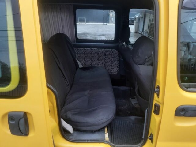 Желтый Рено Кенгу, объемом двигателя 1.9 л и пробегом 216 тыс. км за 3250 $, фото 21 на Automoto.ua