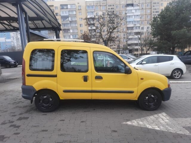 Желтый Рено Кенгу, объемом двигателя 1.9 л и пробегом 216 тыс. км за 3250 $, фото 14 на Automoto.ua