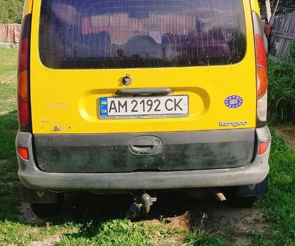 Жовтий Рено Кєнгу, об'ємом двигуна 1.9 л та пробігом 654 тис. км за 1300 $, фото 2 на Automoto.ua