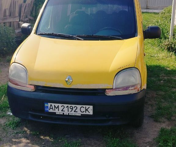 Жовтий Рено Кєнгу, об'ємом двигуна 1.9 л та пробігом 654 тис. км за 1300 $, фото 1 на Automoto.ua