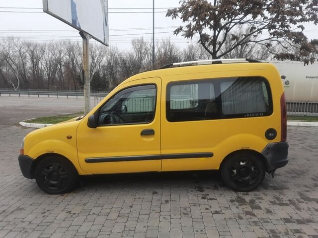 Желтый Рено Кенгу, объемом двигателя 1.9 л и пробегом 216 тыс. км за 3250 $, фото 15 на Automoto.ua