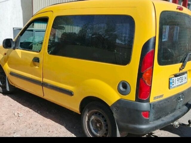 Желтый Рено Кенгу, объемом двигателя 1.9 л и пробегом 280 тыс. км за 2999 $, фото 2 на Automoto.ua