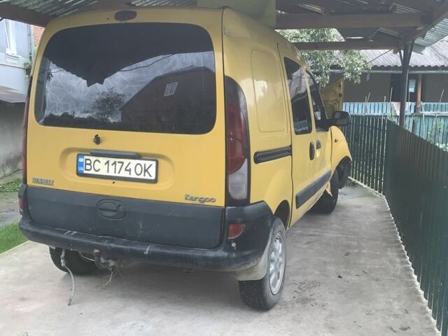 Жовтий Рено Кєнгу, об'ємом двигуна 1.9 л та пробігом 300 тис. км за 1350 $, фото 6 на Automoto.ua