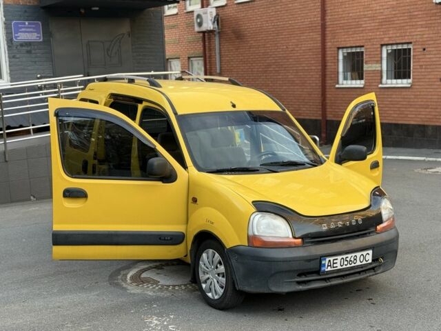 Рено Кєнгу 2003 у Дніпро (Дніпропетровську) на Automoto.ua Жовтий Рено Кєнгу, об'ємом двигуна 1.9 л та пробігом 230 тис. км за 2800 $, фото 3 на Automoto.ua