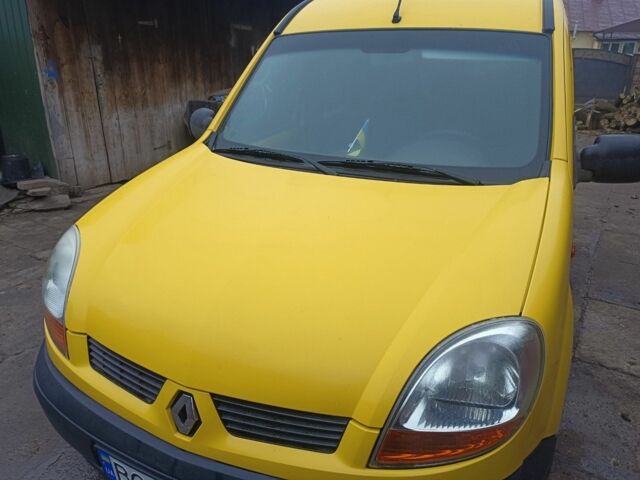 Желтый Рено Кенгу, объемом двигателя 1.5 л и пробегом 264 тыс. км за 3200 $, фото 5 на Automoto.ua