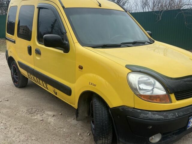 Желтый Рено Кенгу, объемом двигателя 1.5 л и пробегом 320 тыс. км за 3399 $, фото 11 на Automoto.ua