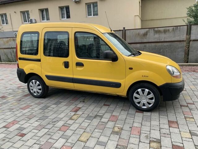 Желтый Рено Кенгу, объемом двигателя 1.5 л и пробегом 150 тыс. км за 3250 $, фото 1 на Automoto.ua