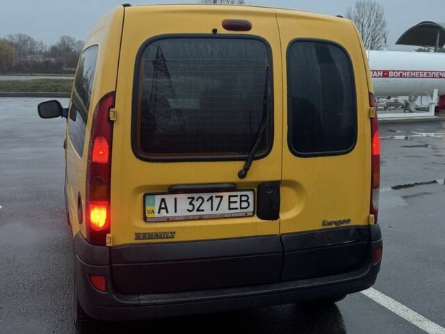 Жовтий Рено Кєнгу, об'ємом двигуна 1.5 л та пробігом 273 тис. км за 3600 $, фото 3 на Automoto.ua