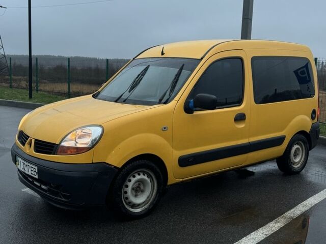 Жовтий Рено Кєнгу, об'ємом двигуна 1.5 л та пробігом 273 тис. км за 3600 $, фото 1 на Automoto.ua