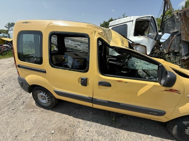 Жовтий Рено Кєнгу, об'ємом двигуна 1.5 л та пробігом 160 тис. км за 1000 $, фото 2 на Automoto.ua