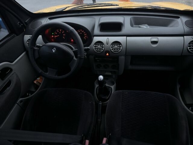 Жовтий Рено Кєнгу, об'ємом двигуна 1.5 л та пробігом 273 тис. км за 3600 $, фото 5 на Automoto.ua