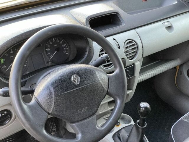 Жовтий Рено Кєнгу, об'ємом двигуна 1.5 л та пробігом 185 тис. км за 3600 $, фото 11 на Automoto.ua