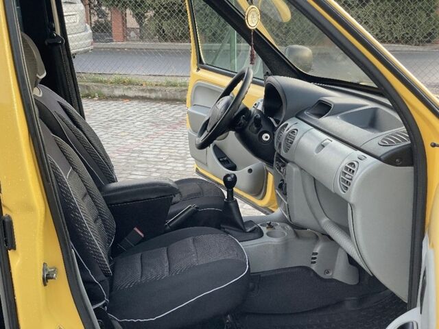 Жовтий Рено Кєнгу, об'ємом двигуна 1.5 л та пробігом 185 тис. км за 3600 $, фото 6 на Automoto.ua