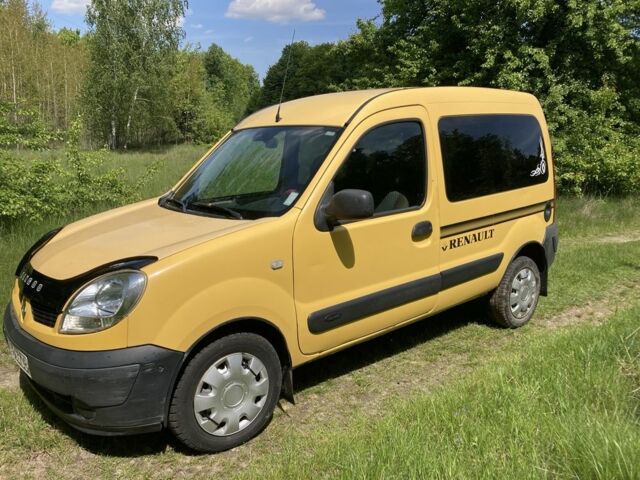 Жовтий Рено Кєнгу, об'ємом двигуна 1.5 л та пробігом 201 тис. км за 3500 $, фото 1 на Automoto.ua