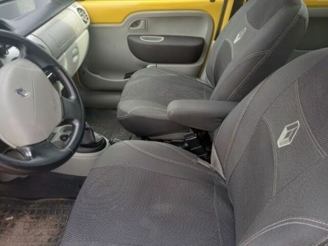 Желтый Рено Кенгу, объемом двигателя 1.5 л и пробегом 240 тыс. км за 4900 $, фото 10 на Automoto.ua