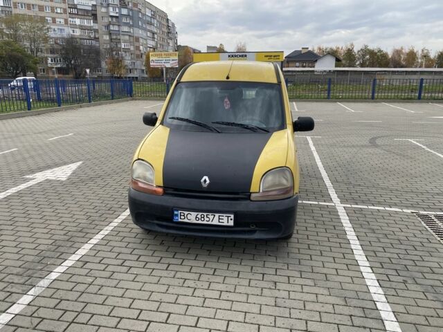 Желтый Рено Кенгу, объемом двигателя 1.9 л и пробегом 330 тыс. км за 2250 $, фото 2 на Automoto.ua