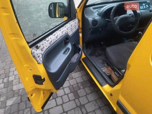 Жовтий Рено Кєнгу, об'ємом двигуна 1.87 л та пробігом 216 тис. км за 3000 $, фото 48 на Automoto.ua