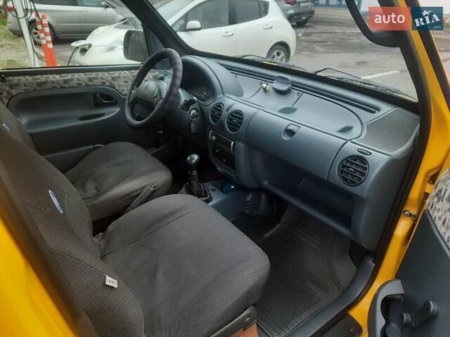 Жовтий Рено Кєнгу, об'ємом двигуна 1.87 л та пробігом 216 тис. км за 3000 $, фото 21 на Automoto.ua