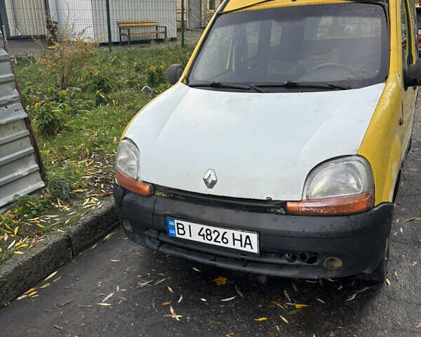 Рено Кенгу 1999 в Полтаве на Automoto.ua Желтый Рено Кенгу, объемом двигателя 1.87 л и пробегом 250 тыс. км за 1900 $, фото 1 на Automoto.ua
