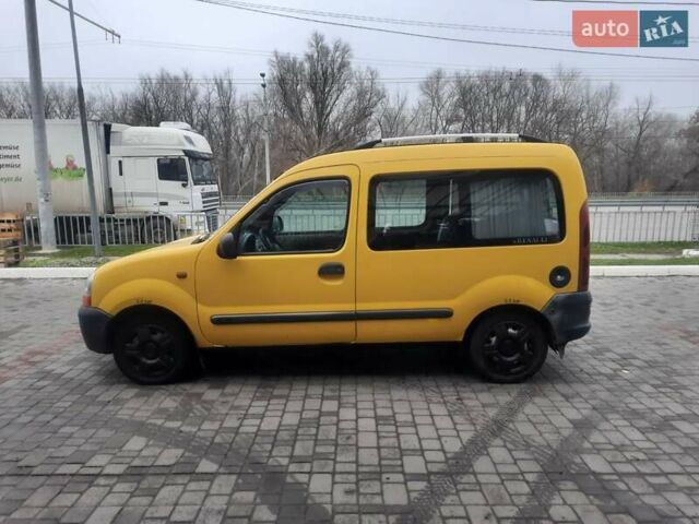 Жовтий Рено Кєнгу, об'ємом двигуна 1.87 л та пробігом 216 тис. км за 3000 $, фото 12 на Automoto.ua