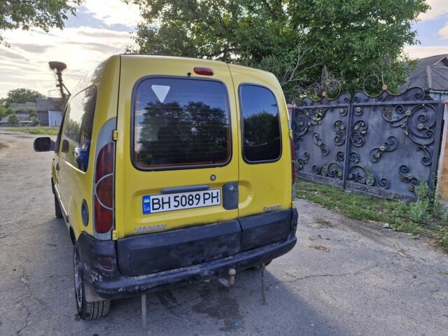 Желтый Рено Кенгу, объемом двигателя 1.9 л и пробегом 280 тыс. км за 2500 $, фото 1 на Automoto.ua