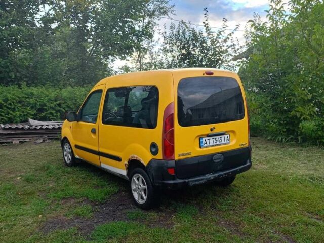 Рено Кенгу 1999 в Коломые на Automoto.ua Желтый Рено Кенгу, объемом двигателя 1.9 л и пробегом 328 тыс. км за 2500 $, фото 7 на Automoto.ua