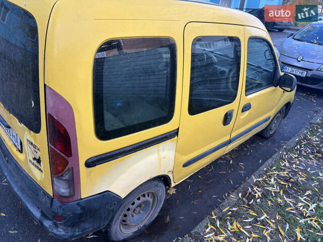 Рено Кенгу 1999 в Полтаве на Automoto.ua Желтый Рено Кенгу, объемом двигателя 1.87 л и пробегом 250 тыс. км за 1900 $, фото 4 на Automoto.ua