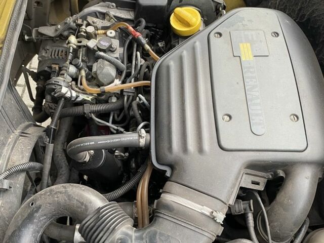 Желтый Рено Кенгу, объемом двигателя 1.9 л и пробегом 330 тыс. км за 2250 $, фото 11 на Automoto.ua