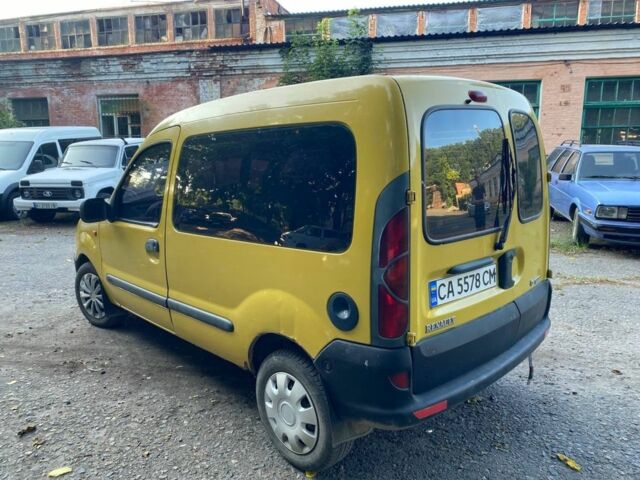 Желтый Рено Кенгу, объемом двигателя 1.9 л и пробегом 300 тыс. км за 2450 $, фото 3 на Automoto.ua