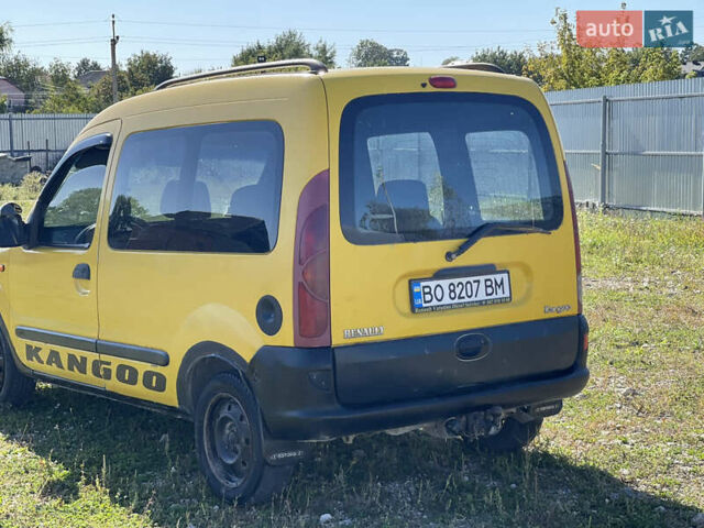 Жовтий Рено Кєнгу, об'ємом двигуна 1.87 л та пробігом 240 тис. км за 1700 $, фото 13 на Automoto.ua